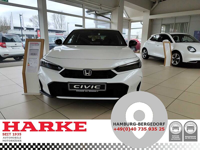 Honda Civic e: HEV 2.0 i-MMD Hybrid Sport