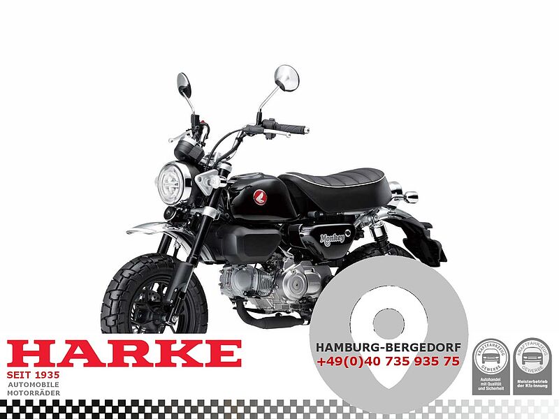 Honda Monkey 125 2025 6 Jahre Garantie